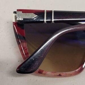 Percol Cateyed Dark Red Women's Sunglasses
